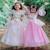 Déguisement enfant – robe de princesse Rose 6 - vertbaudet enfant 