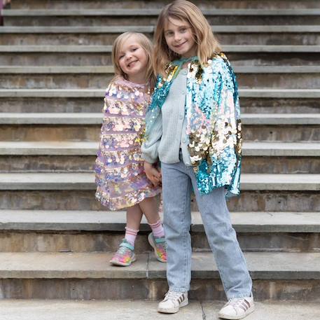 Déguisement enfant cape brillante the 5th avenue Rose 6 - vertbaudet enfant 