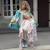 Déguisement enfant cape brillante the 5th avenue Rose 3 - vertbaudet enfant 