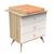 Commode 3 tiroirs avec pieds bois - camille Vanille 3 - vertbaudet enfant 
