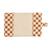 Protège carnet de santé damier en coton - petit chou Caramel 2 - vertbaudet enfant 