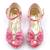 Chaussures de princesse enfant à talon pailletées pour déguisement Argent+Or+Rose 10 - vertbaudet enfant 