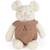 Peluche souris poppy cannelle (25 cm) Cannelle, écru+Vert d'eau, écru 1 - vertbaudet enfant 