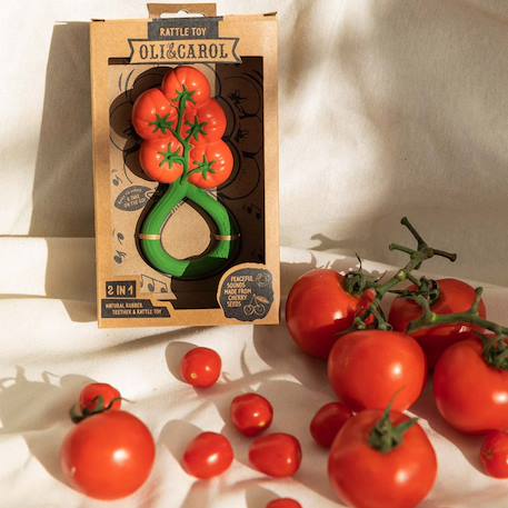 Hochet de dentition - tomato Rouge 2 - vertbaudet enfant 