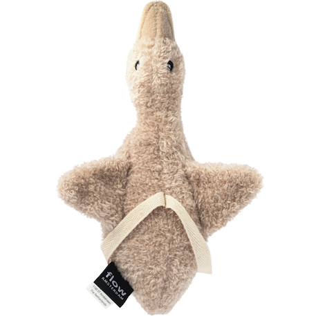 Peluche bruit blanc à suspendre lou beige (8 cm) Avoine+Beige, noir+Marron, noir 4 - vertbaudet enfant 