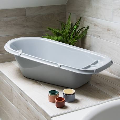 Baignoire luxe Blanc muguet+Émeraude 2 - vertbaudet enfant 