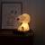 Veilleuse snoopy rechargeable Blanc, noir 3 - vertbaudet enfant 
