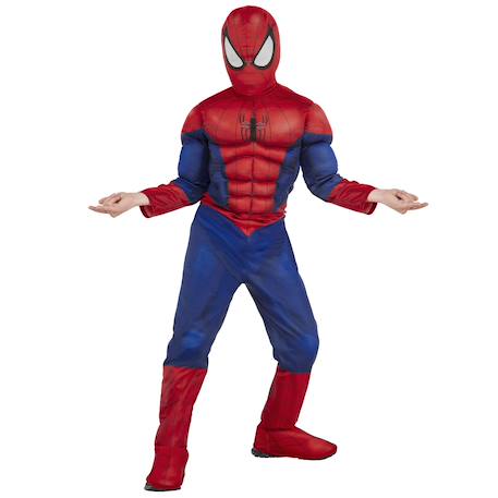 Déguisement spider-man avec muscles rembourrés Bleu 1 - vertbaudet enfant 