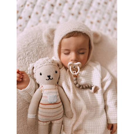 Tétine anatomique Beige+Blanc 9 - vertbaudet enfant 
