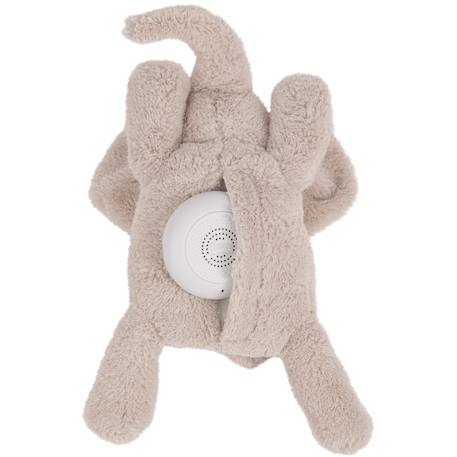 Peluche bruit blanc pour s'endormir - George l'éléphant Beige+Gris 4 - vertbaudet enfant 