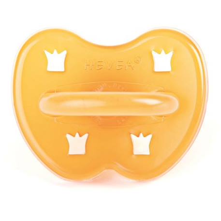 Tétine physiologique caoutchouc naturel Beige+Jaune 5 - vertbaudet enfant 
