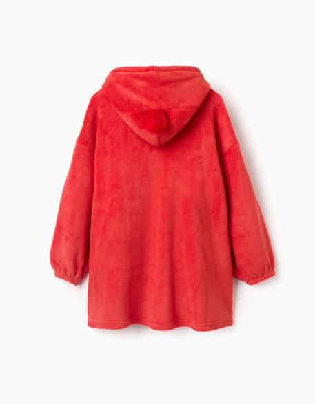 Sweat à capuche convertible en oreiller monstres d'émotions Rouge 3 - vertbaudet enfant 