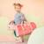 Sac week-end jeanne Rose, bleu, jaune 6 - vertbaudet enfant 