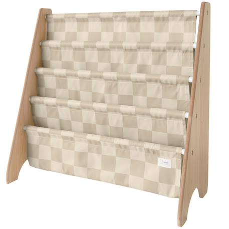 Bibliothèque en tissu Beige, écru 1 - vertbaudet enfant 