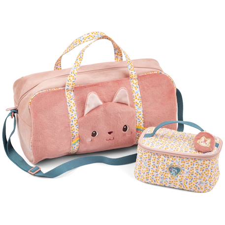 Sac week-end jeanne Rose, bleu, jaune 2 - vertbaudet enfant 
