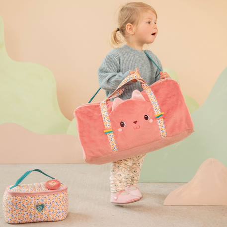 Sac week-end jeanne Rose, bleu, jaune 3 - vertbaudet enfant 