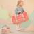Sac week-end jeanne Rose, bleu, jaune 3 - vertbaudet enfant 