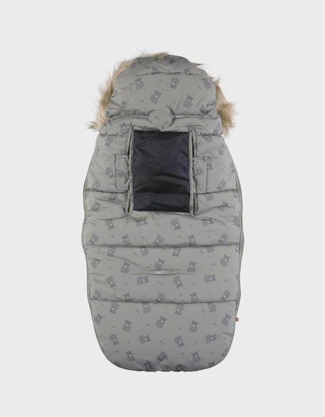 Chancelière déperlante  80x50cm Beige+Vert 10 - vertbaudet enfant 