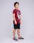 T-shirt col rond pur coton nobelix garçon Bordeaux 4 - vertbaudet enfant 