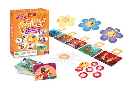 Jeu de cartes -a la folie ! - fabriqué en france MULTICOLORE 2 - vertbaudet enfant 