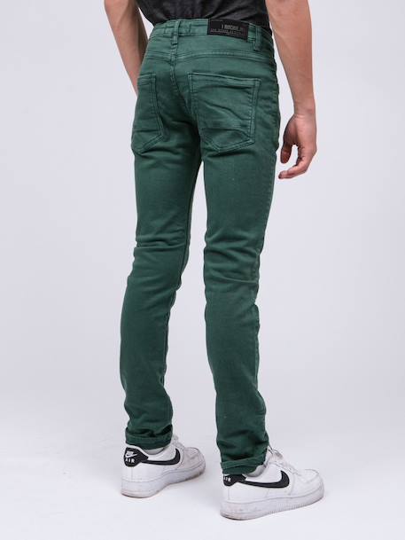 Pantalon 5 poches vaas garçon Beige+Bleu marine+Bordeaux+Kaki+Marron+Rouge brique+Vert 26 - vertbaudet enfant 