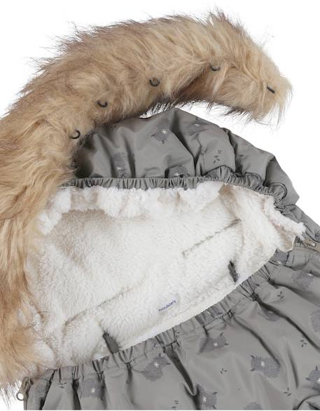 Chancelière déperlante  80x50cm Beige+Vert 12 - vertbaudet enfant 