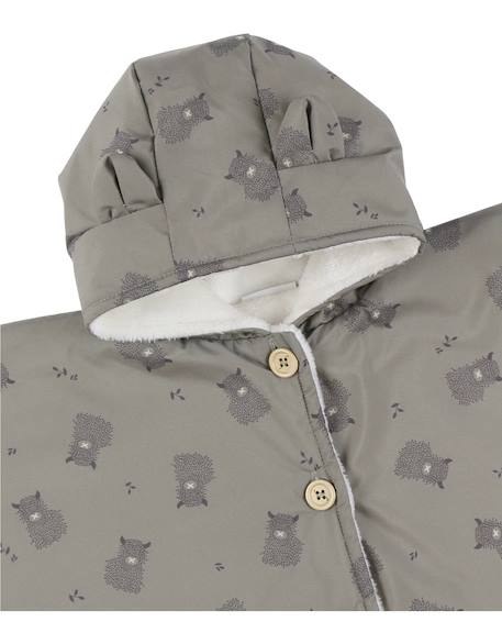 Manteau poncho imperméable doublure groloudoux® Vert 5 - vertbaudet enfant 