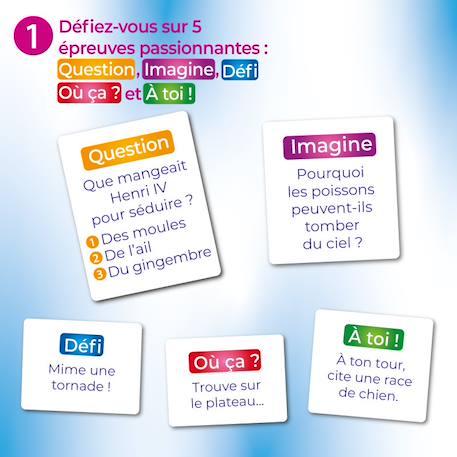 Jeu de plateau / action familial - Le jeu - dès 8 ans  fabriqué en france MULTICOLORE 3 - vertbaudet enfant 