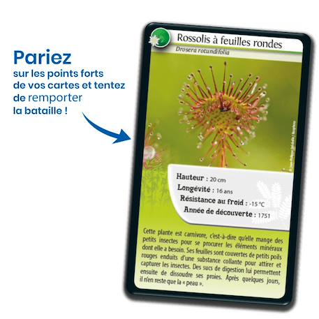 Jeu de cartes - défis nature -  super pouvoirs des plantes -  fabriqué en france MULTICOLORE 3 - vertbaudet enfant 