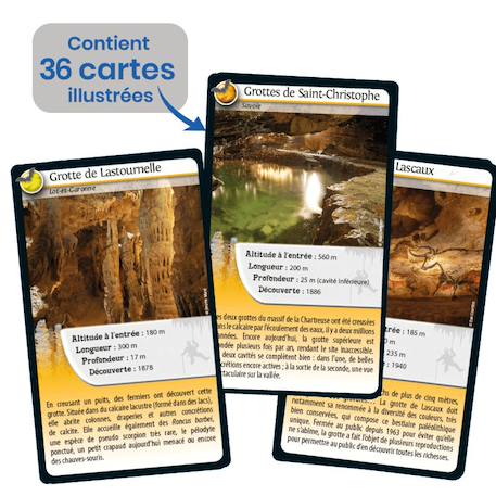 Jeu de cartes défis nature - fabriqué en France MULTICOLORE 4 - vertbaudet enfant 