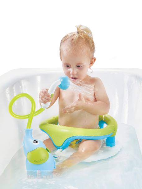 Douchette éléphant bleu/vert+ROSE+turquoise 5 - vertbaudet enfant 