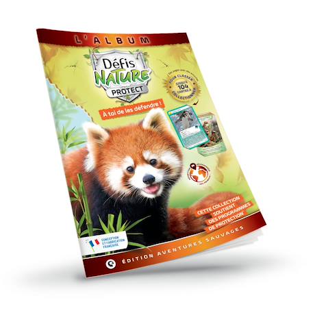 Jeu de cartes à collectionner - défis nature protet - edition aventures sauvages - album de classement - dès 7 ans MULTICOLORE 1 - vertbaudet enfant 