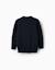 Gilet en maille brothers & sisters Bleu foncé 2 - vertbaudet enfant 
