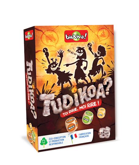 Jeu de cartes -tudikoa ? - fabriqué en france MULTICOLORE 1 - vertbaudet enfant 