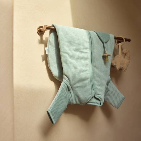 Gigoteuse à manches amovibles rib sea green (6-18 mois) Vert 6 - vertbaudet enfant 
