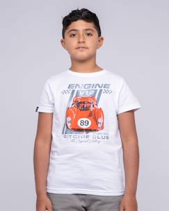 Garçon-T-shirt, polo, sous-pull-T-shirt col rond pur coton nitali garçon