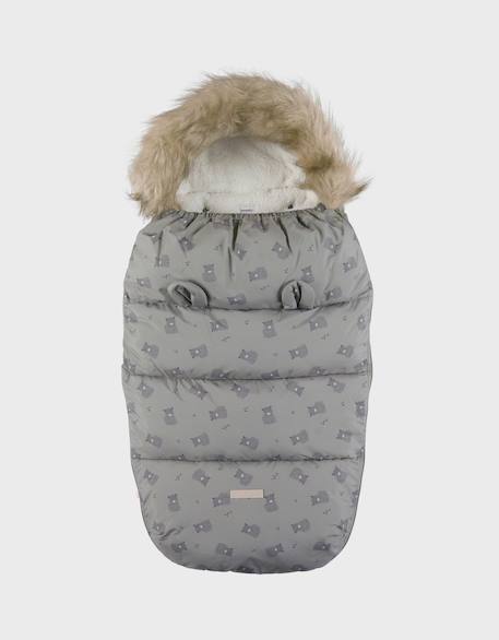 Chancelière déperlante  80x50cm Beige+Vert 7 - vertbaudet enfant 