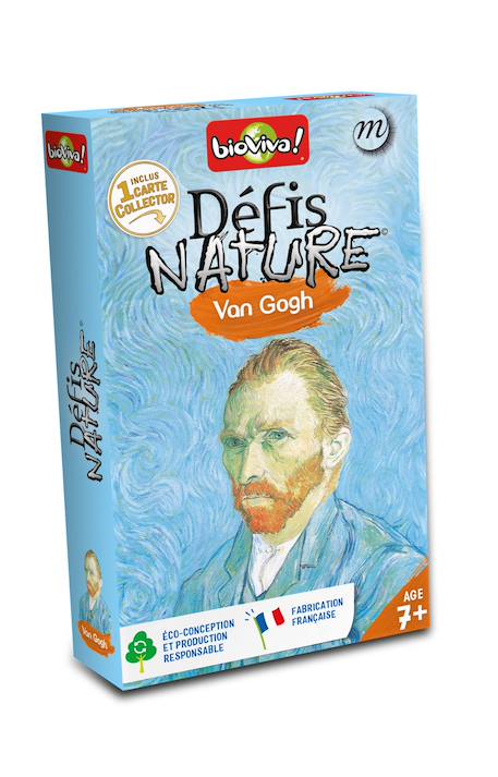 Jeu de cartes - défis nature -  van gogh -  fabriqué en france MULTICOLORE 1 - vertbaudet enfant 