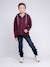 Sweat zippé capuche wamin garçon Beige+Gris clair+Kaki+Vert+Violet 20 - vertbaudet enfant 