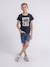 T-shirt col rond nipagolo garçon Blanc+Bleu marine+Kaki 8 - vertbaudet enfant 