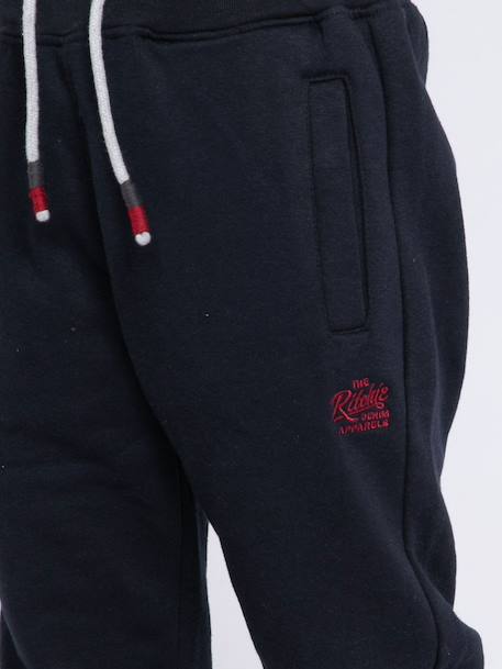 Pantalon jogging vamdary garçon Bleu marine+Violet 3 - vertbaudet enfant 