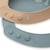 Lot de 2 bavoirs en silicone on the go Bleu, marron 2 - vertbaudet enfant 