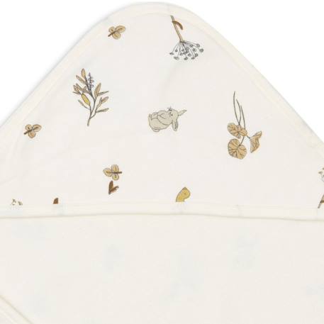 Cape de bain riverside (75 x 75 cm) Ecru, jaune, gris 3 - vertbaudet enfant 
