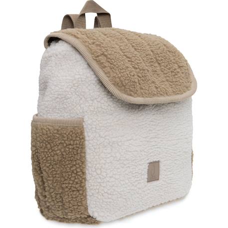 Sac à dos bébé coloursblock naturel Beige, kaki 2 - vertbaudet enfant 