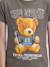 T-shirt col rond pur coton neverso garçon Bleu marine+Kaki+Rouge 7 - vertbaudet enfant 