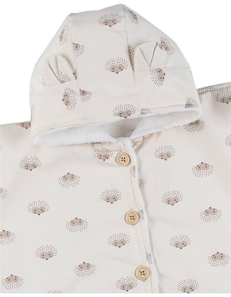 Poncho bébé déperlant Beige 3 - vertbaudet enfant 