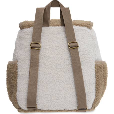 Sac à dos bébé coloursblock naturel Beige, kaki 4 - vertbaudet enfant 