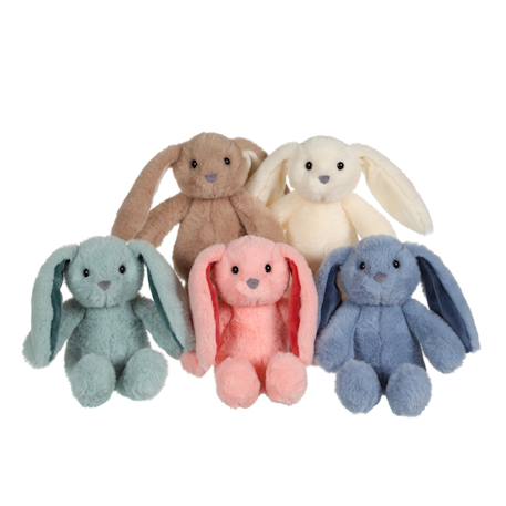 Peluche - trendy bunny - 16 cm Beige 2 - vertbaudet enfant 