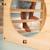 Cubes d'escalade x2 avec pont-toboggan montessori bois fsc® Marron 4 - vertbaudet enfant 