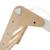 Toboggan pliable montessori bois fsc® Marron - blanc 4 - vertbaudet enfant 
